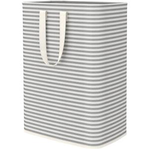 Lifewit Cesto Portabiancheria, Grande Cesta Portabiancheria Pieghevole con Manici Allungati, Portabiancheria Sporca, Laundry Basket per Vestiti, Asciugamani, Coperte, Grigio, 65 L