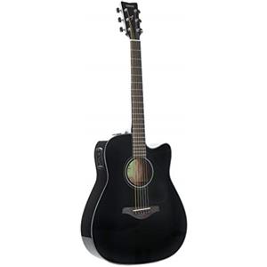 YAMAHA FGX800C BLACK02 Chitarra Elettrica Acustica, Nero