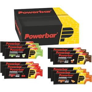 Powerbar - PowerGel Hydro - Multiflavourbox - 12x67ml - Gel energetico ad alto contenuto di carboidrati - Sodio