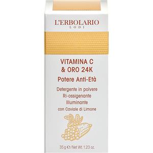L'ERBOLARIO VITAMINA C & ORO DETERGENTE VISO 35 G