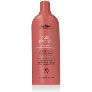 Aveda Nutri Plenish Light Moisture Shampoo 1000ml - Shampoo Idratante Leggero per Capelli Fini con Estratto di Avena