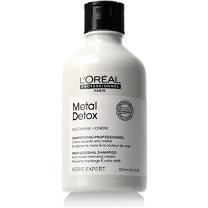 L'Oréal Professionnel Metal Detox Shampoo 300 ml - Shampoo Detossificante Anti-Metallo per Capelli Colorati e Danneggiati