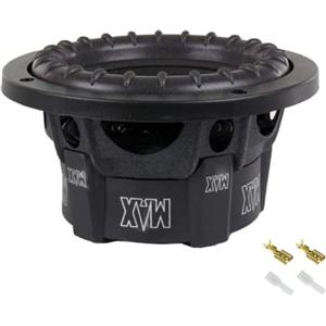 GK SOUND 1 subwoofer per LANZAR MAX PRO MAXP64 6,5 16,5 cm 165 mm da 300 watt rms e 600 watt max singola bobina da 4 ohm cofano bagagliaio sportelli auto, 1 pezzo + faston di montaggio