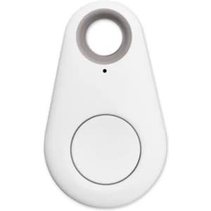 Generico Localizzatore GPS/Portachiavi Antismarrimento e Antifurto per valigie, bambini, animali domestici, portafoglio e portachiavi. (Bianco)