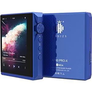 HIDIZS Lettore MP3 AP80 Pro-X con Bluetooth, lettore audio digitale, doppio chip Dac ESS9219C, 0,0015% THD+N, decodifica nativa DSD256, MQA LDAC, FLAC