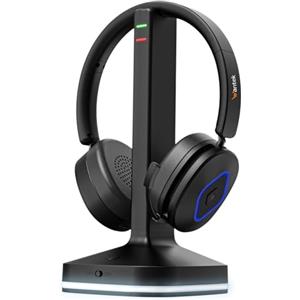 Wantek Cuffie Bluetooth Wireless Microfono Antirumore | Cuffie On-Ear per PC, Laptop, Mac, Windows, Chrome, iOS, Android | 40h di riproduzione | Ufficio & Casa