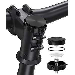 SUPMEGA Supporto per AirTag, Nascosto per Stelo di Bicicletta, Accessorio Antifurto per Localizzatore GPS, Impermeabile