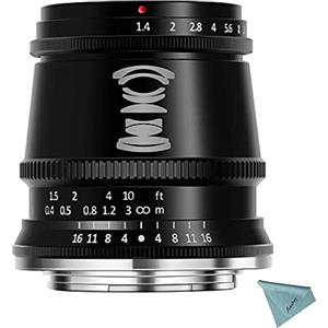 TTARTISAN 17mm F1.4 grandangolo APS-C e obiettivo per fotocamera a grande apertura per M43 Mount