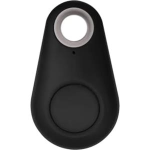 Generico Localizzatore GPS/Portachiavi Antismarrimento e Antifurto per valigie, bambini, animali domestici, portafoglio e portachiavi. (Nero)