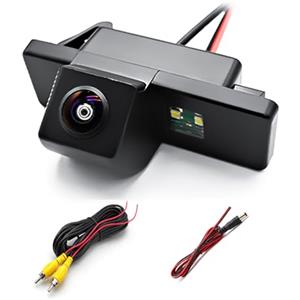 Generic telecamera di retromarcia per auto compatibile con auto Nissan Juke Note Qashqai X-Trial Citroen C2 C3 C4 C5 C6 Peugeot 307 308 208 2008 3008 kit telecamera di parcheggio telecamera posteriore