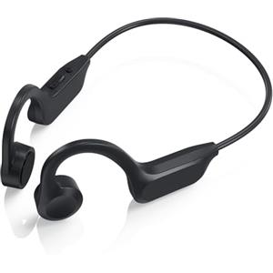 Ohuhu Cuffie Bluetooth 5.3 ad Alta Conduzione Ossea, Cuffie Open-Ear Ultraleggere da 29g con Batteria da 8 Ore, Cuffie Sport IPX45 Impermeabili con Microfono ENC, Ricarica Rapida USB-C per Corsa