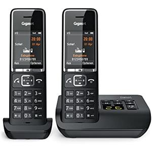 Gigaset COMFORT 550A Telefono analogico/DECT Identificatore di chiamata Nero
