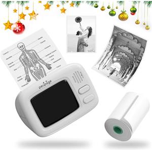 PeriPage Mini Stampante Portatile, Stampante Termica A2, Mini Stampante Fotografica per Appunti, Diario, Foto, Elenchi, Compatto Stampante Bluetooth Compatibile con IOS/Android