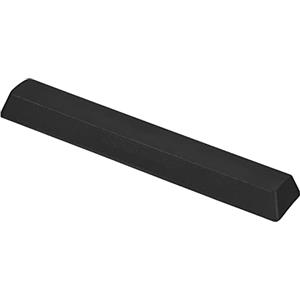 PATIKIL 6.25u Barra Spaziatrice Tasti, Universale PBT Tastiera Sostituzione Accessori per MX Meccanico Tastiera, Nero