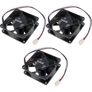 VGOL 3 Sistemi Di Raffreddamento Per PC 70x70x25 Mm 12V 3 Pin Ventola Brushless Raffreddamento Silenzioso Per CPU Dissipatore