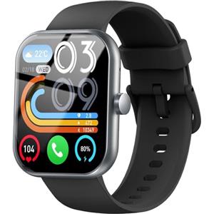 Donerton Smartwatch, 1.69'' Orologio Fitness Tracker Uomo Smart Watch Sonno Cardiofrequenzimetro, Sportivo Activity Tracker Contapassi Cronometro, Smartband Notifiche Messaggi Controller Fotocamera Musicale