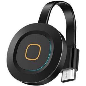 Jectse Adattatore display HDMI wireless 4K, ricevitore HDMI wireless WiFi 5G 2.4G Plug and Play Streaming multimediale per laptop, PC, decoder via cavo, Camere, DVD, per monitor,