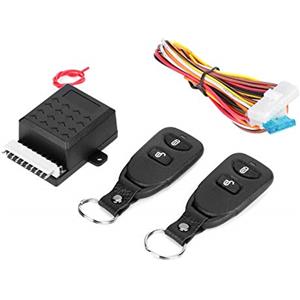 KIMISS Universale Kit di Blocco Chiave Antifurto per Telecomando con di Allarme Centralizzato per Auto di Accesso Senza Chiave del Veicolo con Serratura della Porta Con Scatola di