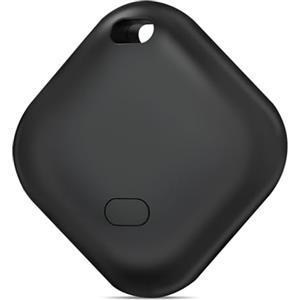 AXFEE Air Tracker Finder Tag, Compatibile con Apple Dov'è (solo iOS, NON per Android), Bluetooth Trova Oggetti per Chiavi/Bagagli/Valigie/Portafogli, Batteria Sostituibile -Nero