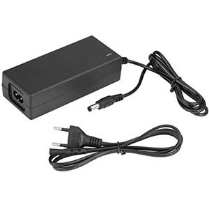 Asixxsix Asixx Alimentatore, 2A 29,4 V Adattatore Universale CC Alimentazione o Caricabatterie di Ricarica di Sicurezza, Cavo Adattatore di Alimentazione per Batteria al Litio Spina USA(EU Plug)