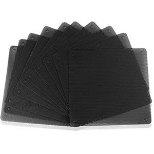 euroharry 10x Antipolvere Griglia Ventola Filtro 120mm Protezione Ventole CPU, PC Computer Chassis Ventola Cooler Polvere Filtro (10x 120mm, Nero)