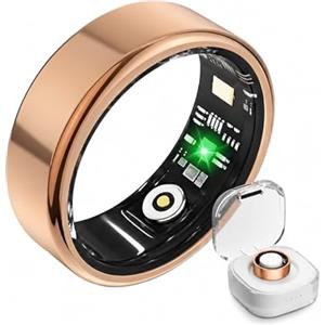 BLESYS Anello intelligente per donne e uomo, con monitoraggio della pressione sanguigna, monitoraggio del sonno e dell'attività, per iOS e Android (Taglia 12 68.0-69.0mm)