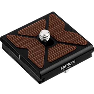 Leftfoto 40 millimetri Arca Swiss Metal Universale Macchina Fotografica Piastra di Sgancio Rapido Adatto Arca Tipo Morsetto per DSLR Camera Treppiede Ballhead