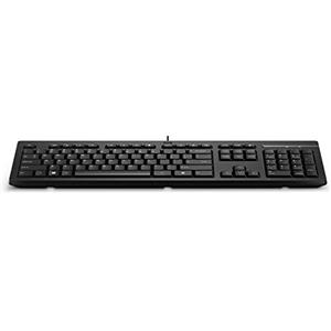 HP Tastiera 125 Wired (QWERTY) inglese, nero