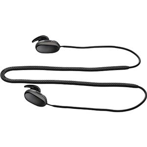 kwmobile Laccetto Portauricolari Compatibile con Bose QuietComfort Earbuds - Cordino Porta-cuffie in-ear - Laccio Blocca-cuffiette nero