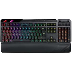 ASUS ROG CLAYMORE II tastiera Gaming Wireless a RF + USB Nero (ROG CLAYMORE WIRELESS RGB KEYBOARD) - Versione UK
