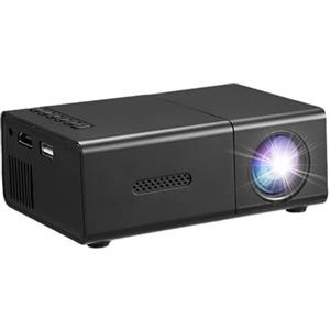 VBESTLIFE 1080p Proiettore di Film Portatili Full HD, Altoparlante Incorporato, Compatibile con Laptop per Stick Smartphone TV, per il Campeggio All'aperto di Home Theater