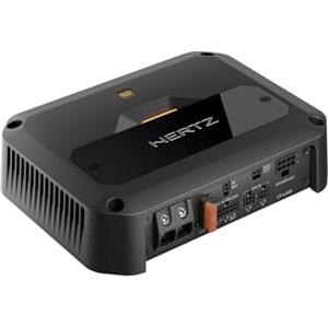 Hertz CP 4.800 Amplificatore auto 4 canali classe D 4x190W a 2 Ohm Hi-Res | 4x110W a 4 Ohm, bridge 2x380W, ingressi alto e basso livello, alluminio pressofuso, THD 0,02%, S/N 101 dB
