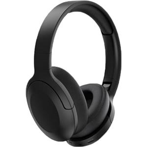AndThere Cuffie Bluetooth Over Ear Cancellazione Rumore, Wireless Headphones Bluetooth Cuffie On Ear Grandi con Microfono, Cuffia Senza Fili Noise Cancelling Cuffie per TV Gaming Sport Musica Palestra