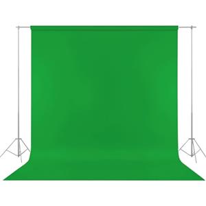 WIYETY 150 x 300 cm Green Screen Background: Photo Wall Background lavabile, Green Screen Background per fotografie, video e TV (senza asta)