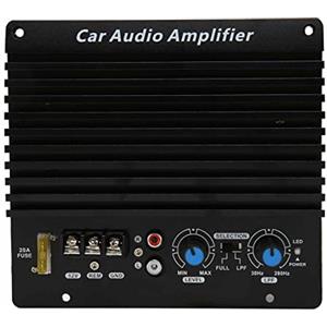 ASHATA FK205 Scheda Amplificatore Audio per Auto Ad Alta Potenza da 1000 W, Scheda Amplificatore Subwoofer per Bassi Potente da 12 V per Veicoli può Spingere Woofer da 8 Pollici a 12