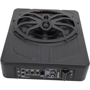 Fabater Sottile Auto Subwoofer 800 W, 10 Inch Audio per Auto con Amplificatore Integrato, per Camion con Luce (Multicolore)