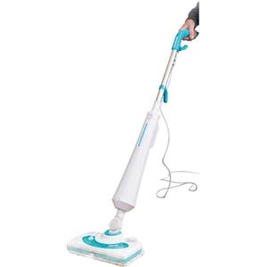 Venteo Scopa vapore XPRESS 1300W - Venteo, testa articolata, vapore continuo, sistema doppio serbatoio acqua/detersivo, uso interno/esterno