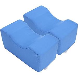 Ozgkee 2 Pezzi Cuscino Antidecubito per Caviglie Poggiapiedi Elevabile per Pazienti Anziani Costretti a Letto