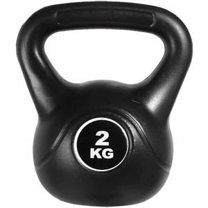 vetrinein rete Vetrineinrete® Kettlebell pesi per fitness sport 2 4 6 8 10 12 kg peso palla con maniglia sabbia per allenamento (2 Kg) X8