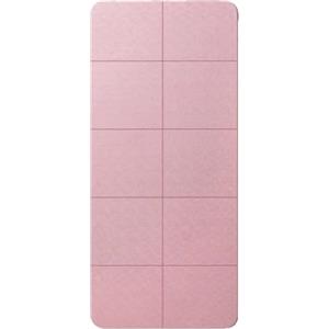 POXZSFX Tappetino da yoga portatile, tappetino da pilates, da viaggio, spesso, rimbalzante, ottimo per il pisolino, da viaggio, per il fitness a, per donne, rosa