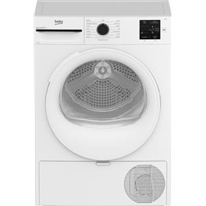 Beko Asciugatrice 9 Kg Classe D Inverter con Pompa di Calore Profondità 61 cm Funzione Vapore colore Bianco - BMT93EW