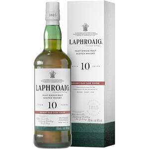 Laphroaig 10 Years Old Sherry Oak Finish 48% Vol. 0,7l in Giftbox