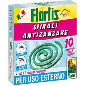 Flortis Spirali Antizanzare 10 pezzi