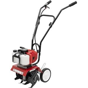 SICHENSH 52CC Fresa da giardino a benzina 2 tempi Fresa per campo Coltivatore Fresa da giardino con 30cm larghezza di lavorazione del terreno Motozappa Coltivatore Adatta per aziende agricole
