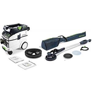 Festool Set PLANEX LHS-E 225/CTM 36: Levigatrice a stelo e Aspiratore per Soffitti e Pareti