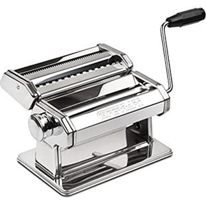 G3 Ferrari G20124 Sfoglia easy Macchina per la Pasta, Acciaio Inox, Rulli 18 Cm in Alluminio, Manuale