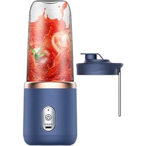 Generico Mini Spremiagrumi - Bicchiere per Succo Piccola Portatile Ricaricabile - Una Carica Completa può Essere Utilizzata 5-10 Volte,può Preparare Succhi,frullati,frappè,per Ufficio,Sport,palestre,Viaggi