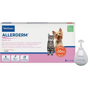 Virbac ALLERDERM SPOT-ON 2 ml 6 pip < 10 Kg