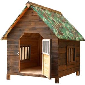 MBBTAG Cuccia cane esterno taglia grande, cuccia coibentata cane esterno, pavimento rimovibile, Cuccia per cani in legno da esterno, Base rialzata, Perfetto per giardini, cortili e fattorie(88x77x81cm
