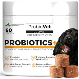 VITA NORDIC PURE NORDIC POWER ProbioVet+ ANTI-PRURITO e Sollievo Leccamento Zampe - Stop al Grattamento - Probiotici Cani con Bacillus Velezensis e L-Glutammina - Salute Intestinale e Immunitaria - 60 Snack